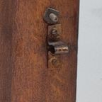 Vintage Houten Art Deco Kastje Medicijnkastje Hout thumbnail 15