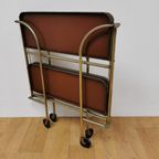 Vintage Barcart Drankenkar Trolley Butlerwagen Serveerwagentje thumbnail 18