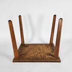 Vintage Plantentafel - Bijzettafel - Hout - Metaal - 60'S thumbnail 8