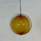 Set Of 2 Vintage "Moon" Pendant Lamps thumbnail 6