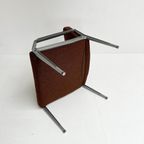 Zeldzame Fauteuil Met Voetenbank Toegeschreven Aan Gispen thumbnail 2