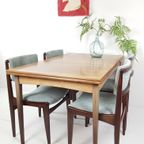Vintage Palissander Eettafel Uitschuifbaar thumbnail 9