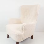 Vintage Artifort Theo Ruth Heren Fauteuil Teddy Nieuwe Stof thumbnail 6