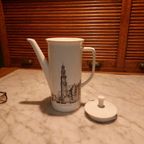 Thee/koffiepot Van Villeroy& Boch Met Opdruk Van Westertoren En Montelbaanstoren thumbnail 6