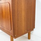 Scandinavisch Vintage Teak Fineren Kast thumbnail 11
