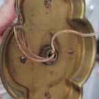 Vintage Brocante Wandlamp Met Glazen Pegels thumbnail 7