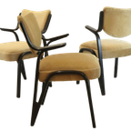 Schwingsessel Fauteuil Fehrbelling Vintage | 2 Stuks Op Voorraad thumbnail 6