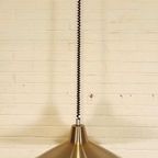 Vintage Dijkstra Metalen Hanglamp Pullout Lamp, Goud thumbnail 11