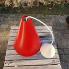 Vintage - Hanglamp - Kegelvorm - Rood - IKEA thumbnail 3