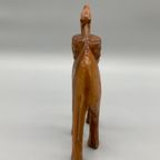Vintage Dromedaris Hout Handwerk thumbnail 3