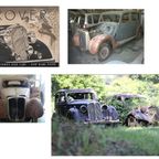 Antieke Radiator Grille Van Oldtimer Rover thumbnail 14