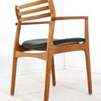 Set 5 + 1 Deense Vintage Eetkamerstoelen Stoelen thumbnail 17