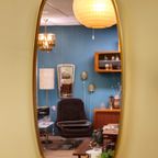 Vintage Wandspiegel Spiegel Mirror Messing Goud thumbnail 10