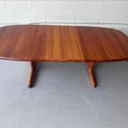 Vintage Eettafel Teak Uitschuifbaar thumbnail 19