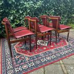 Inger Klingenberg Stoelen (Set Van 6) Fristho Franeker 1960S thumbnail 4