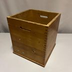 Grenen Houten Kruk Of Bak Jaren 60 70 thumbnail 7