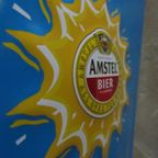 Blikken Reclamebord Amstel Bier Pilsener - 1980 thumbnail 12