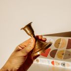 Messing Kandelaar Voor Diner Kaars thumbnail 4