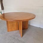 Vintage Massief Houten Uitschuifbare Eettafel Xl Design thumbnail 20