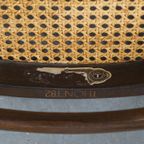 Set Van 4 Hoge Vintage Bentwood “Long John” Thonet Design Stoelen Met Armleuningen thumbnail 18