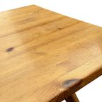 Vintage Dining Table Pinewood 1960 Minimalist Eettafel thumbnail 13