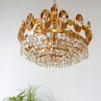 Retro Vintage Hanglamp Hollywoodregency Jaren 60 Goud Kleur thumbnail 7