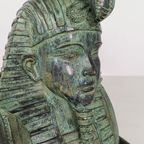Bronzen Sfinxtafel Met Glazen Blad thumbnail 4
