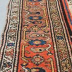 Vintage Oud Vloerkleed Handgeknoopt En In Oosterse Stijl Met Prachtige Kleuren 228x114cm thumbnail 5