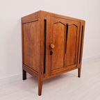 Art Deco Audiokastje | Amsterdamse School Dressoir | 1920S thumbnail 3