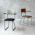 Ahrend De Cirkel Eettafelstoelen 2X Vintage Stoelen Prijs Ps thumbnail 2