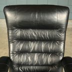 Vintage Draaifauteuil Met Voetsteun – Recliner – Jaren 80 thumbnail 12