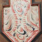 Antieke Beschilderde Bruidskast 1788 thumbnail 3
