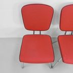 Set Van 5 Vintage Eettafel Stoelen, Diner Style thumbnail 7
