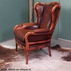 Vintage Faux Bamboo Fauteuil thumbnail 6