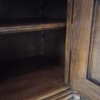 Vintage Eiken Toogkast (b155xh210xd65) thumbnail 4
