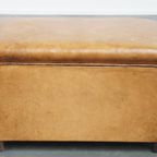 Geweldige Vintage Schapenleren Design Hocker Van Bart Van Bekhoven thumbnail 4