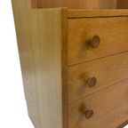 Vintage Kast Boekenkast Wandkast Jaren 60 Eiken Design thumbnail 12