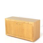 Vintage Eiken Compact Dressoir Sideboard Kast thumbnail 2