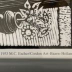 M.C. Escher Art-Punt Relativity In Barth Aluminium Lijst thumbnail 3