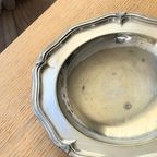 Vintage Silver Bowl With Shell Ornaments thumbnail 2