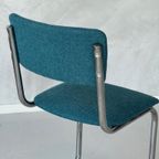 Retro Sledestoelen Nieuw Eetkamerstoelen Petrol Prijs P/Stuk thumbnail 5