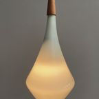 Holmegaard Grey Glass Hanging Lamp 1960S thumbnail 8