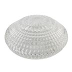 Mid-century Ronde Glazen Plafondlamp Bubbelglas 1960’s thumbnail 5
