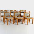 6x Deense Vintage Design Eetkamerstoelen thumbnail 10