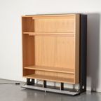 Officenow Open Kast, Eiken, 180 X 154 Cm, Incl. 2 Legborden, Incl. Lichtbalk thumbnail 2