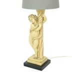 Klassieke Cherubijn Lamp A. Santini Tafellamp Italy Fifties 57Cm thumbnail 8