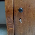 Vintage Eiken Bureau Amsterdamse School thumbnail 4