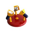 Memphis Stijl Vintage Driespots Plafondlamp Iconisch Design, Jaren '80. thumbnail 4