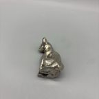 Zilveren Miniatuur Kat thumbnail 10