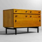 Mid-Century Vintage Minimalistische Ladekast Van Roger De Winter, 1960S België thumbnail 7